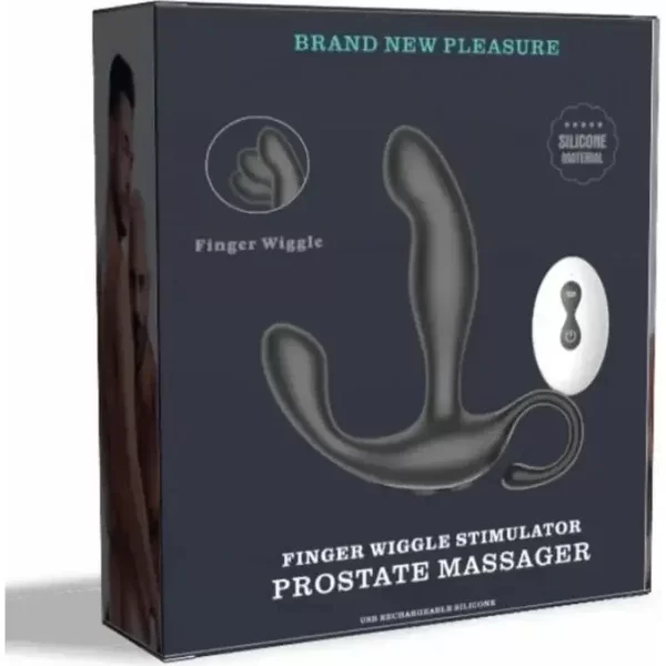 Producto - Vibrador para próstata recargable con movimiento y control remoto