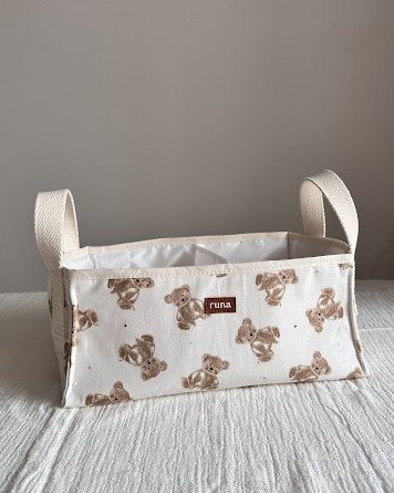 Producto - CESTO ORGANIZADOR BEBE OSITOS TEDDY