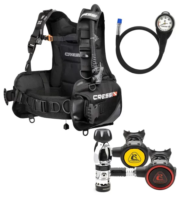 Producto - Cressi Solid Plus con regulador AC5 ZEN