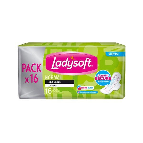 Producto - Toallas Femeninas - Ladysoft - Normal - 16u.