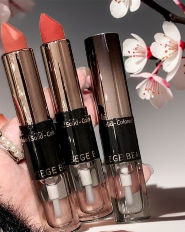 Producto - GEGE BEAR-Double Effect Lip y Gloss