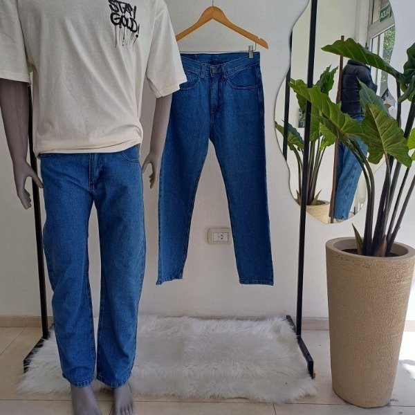 Producto - 382 - JEAN MOM AZUL HOMBRE