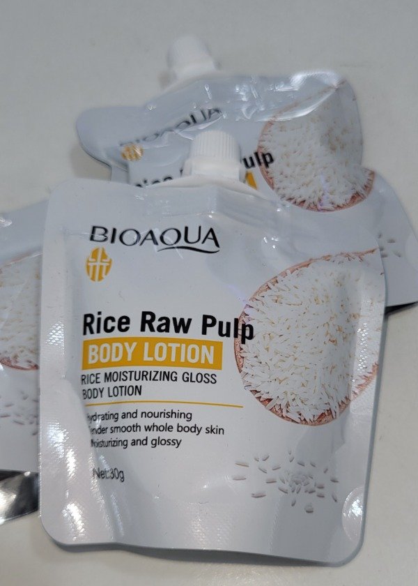 Producto - Crema corporal de arroz