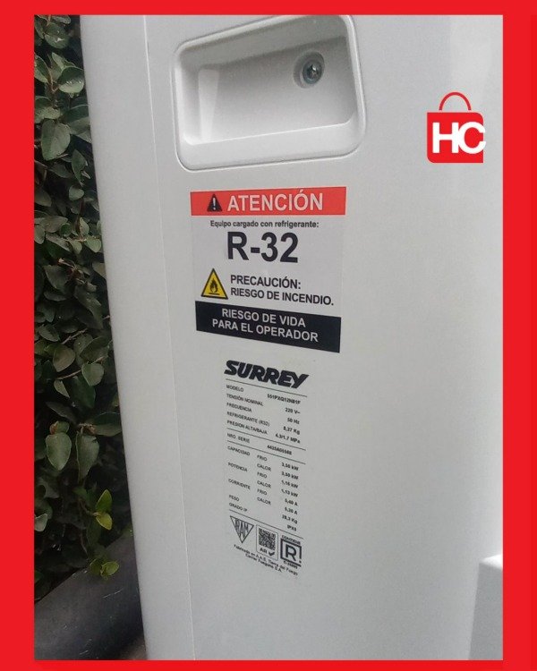 Producto - Aire acondicionado portátil Smart Surrey 3010 kcal/h Frío/Calor - Igual a nuevo - 9