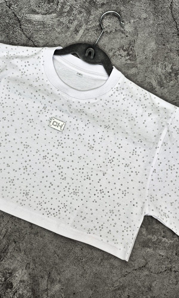 Producto - Crop SHINE WHITE