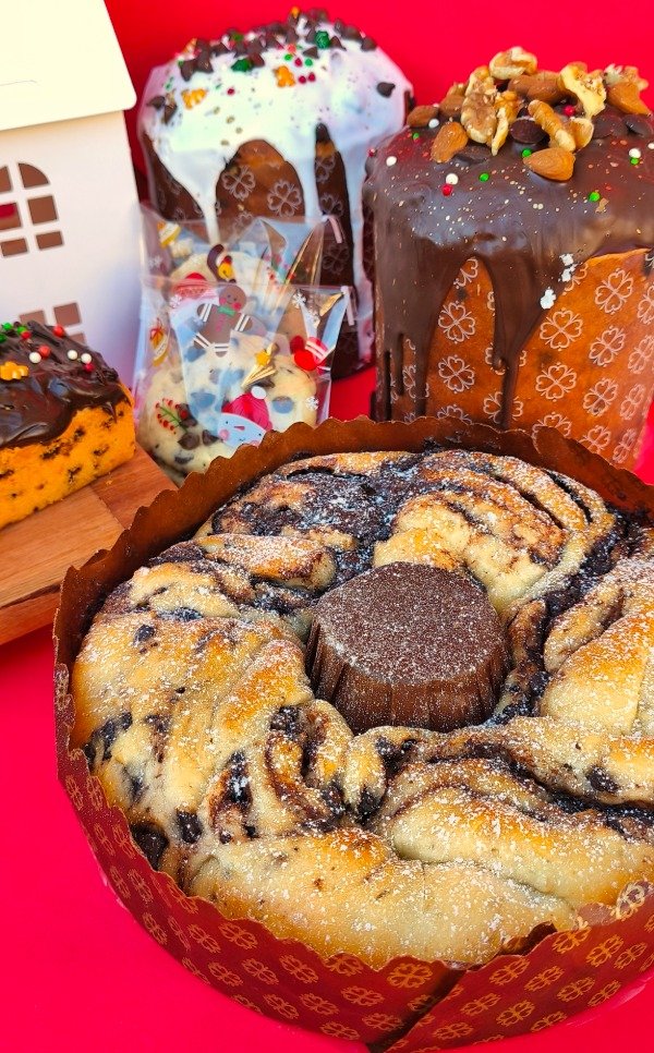 Producto - Pan dulce trenzado relleno
