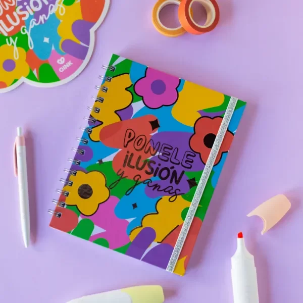 Producto - CUADERNO A5 TAPA DURA ILUSIÓN