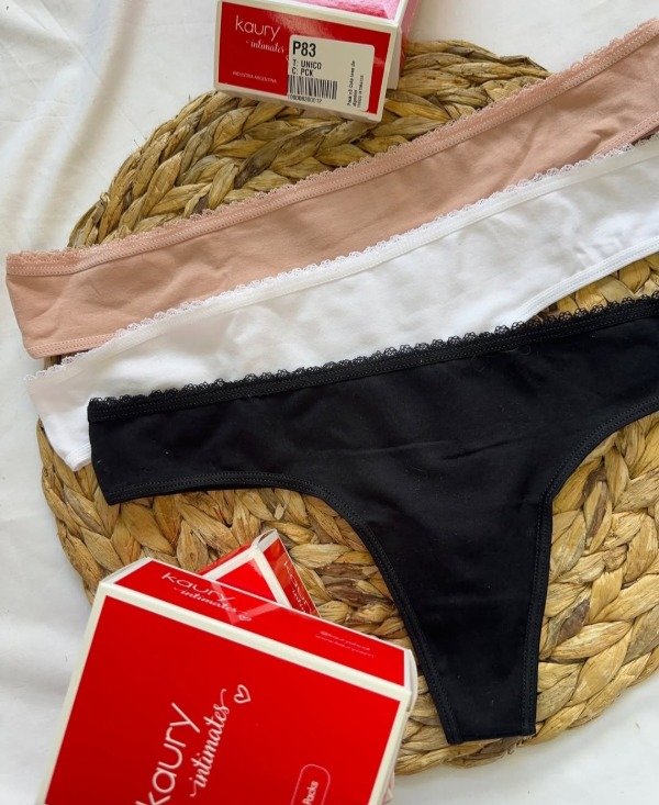 Producto - Colaless de algodón con puntilla