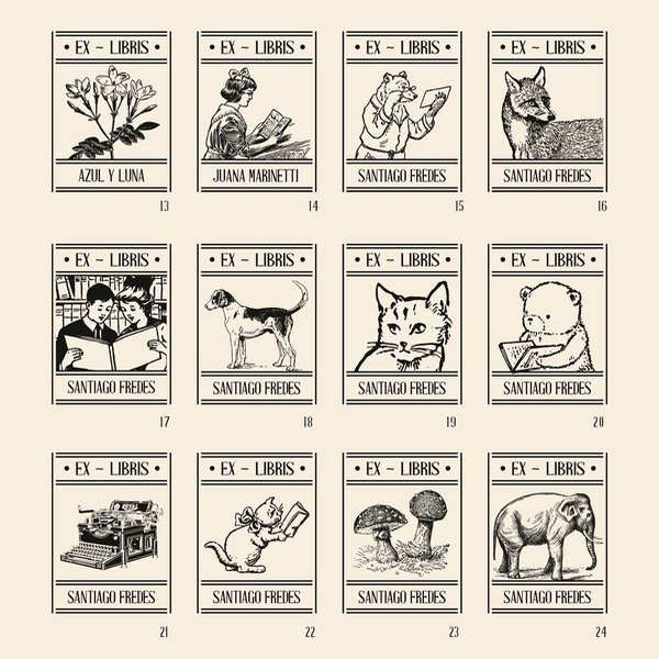 Producto - Ex libris sin nombre