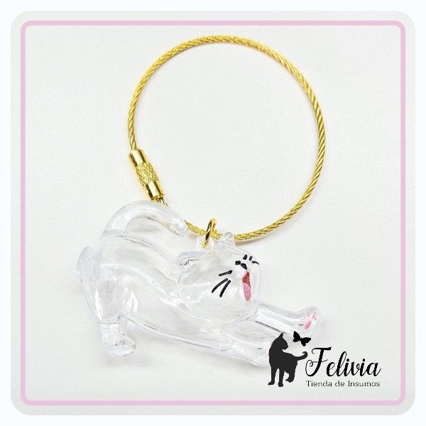 Producto - Llavero gatito para rellenar. Mod. 2