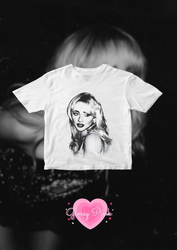 Baby Tee Sabrina silueta - DTF