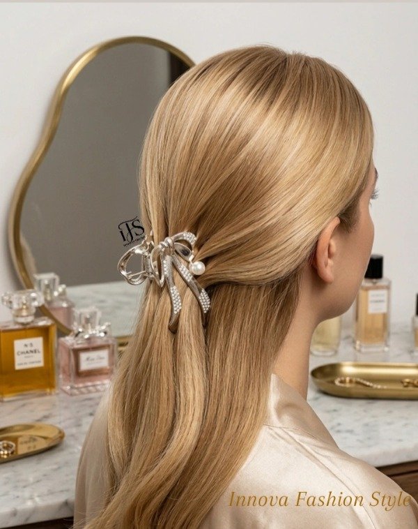 Producto - Pinza de Metal Bow Luxe Colección Premium