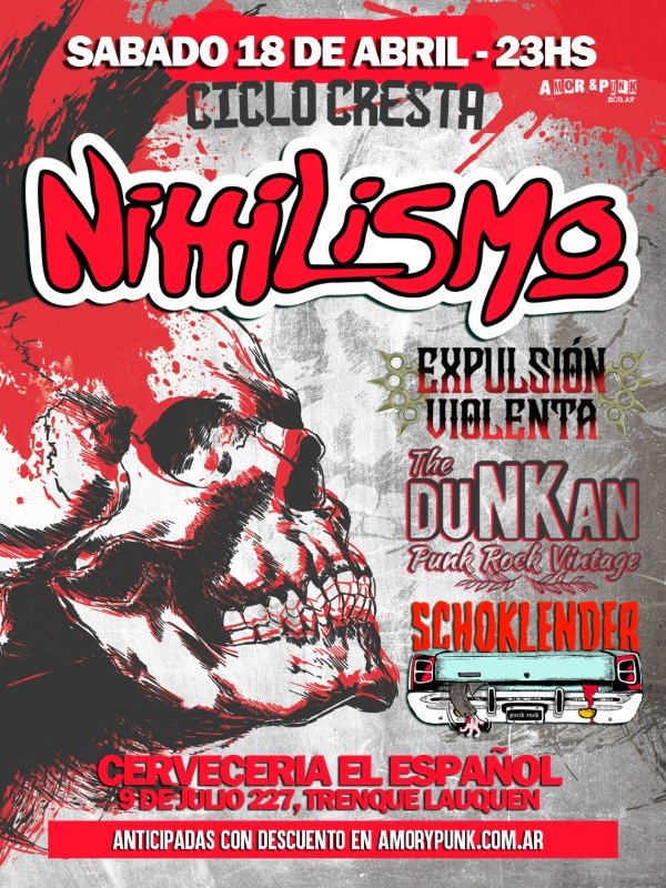 Producto - ENTRADA NIHILISMO EN TRENQUE LAUQUEN 18.04