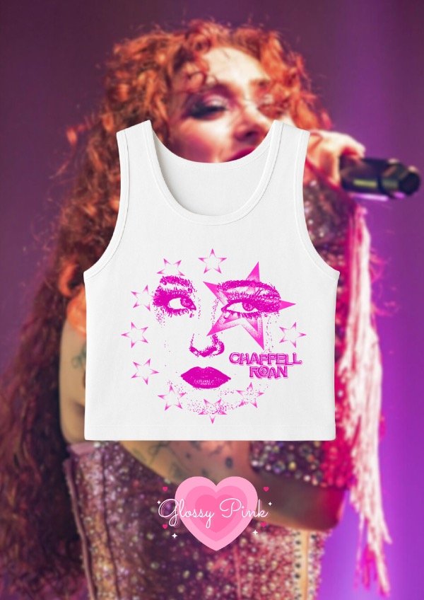 Producto - Tank Top Chappell Roan Silueta - DTF