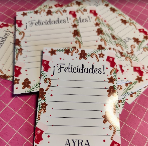 Producto - Tarjetas por Hoja, para evento y cualquier ocasion. (Plancha A4) - 5