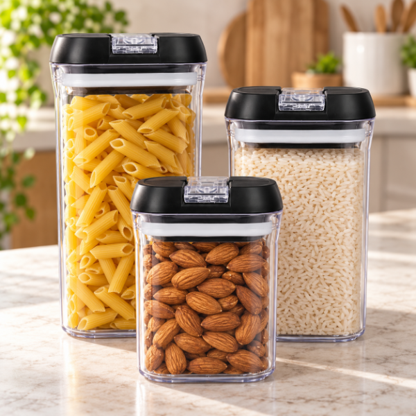 Producto - SET FLIP DE 3 CONTENDORES CON CIERRE AL VACIO - 5