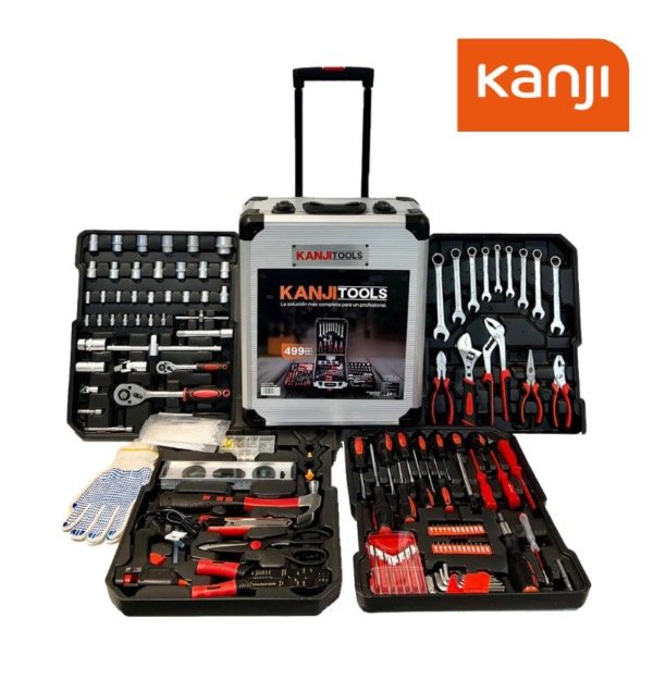 Producto - Valija de Herramientas Kanji Tools 499 piezas