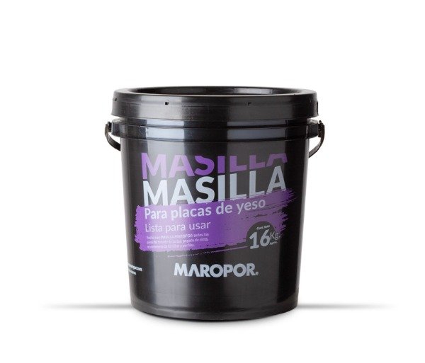 Producto - Masilla lista MAROPOR - Balde 16 Kg.