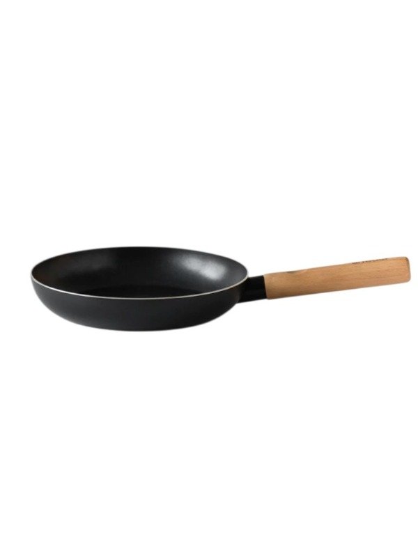 Producto - 100786 Batería de Cocina Noble 7 piezas Negro c/Mango de Madera - 5