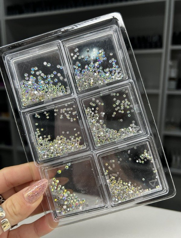 Producto - Caja deco- Strass x 6