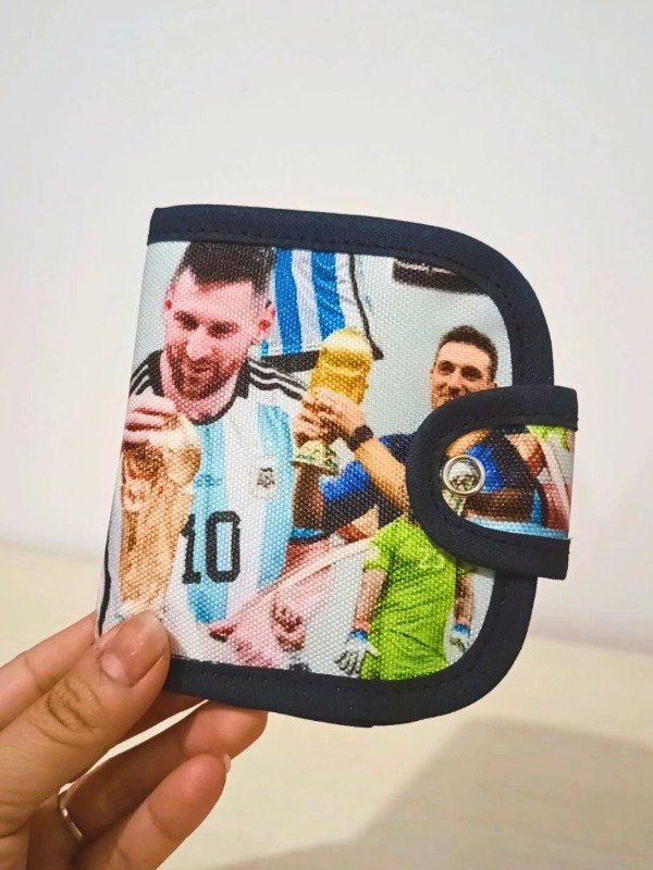 Producto - Billetera mini cierre interior Messi - 0
