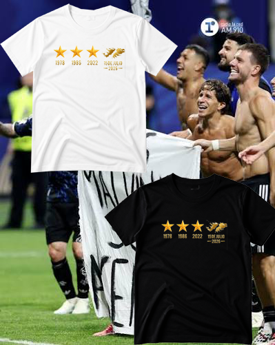 Producto - Remera Malvinas y estrellas