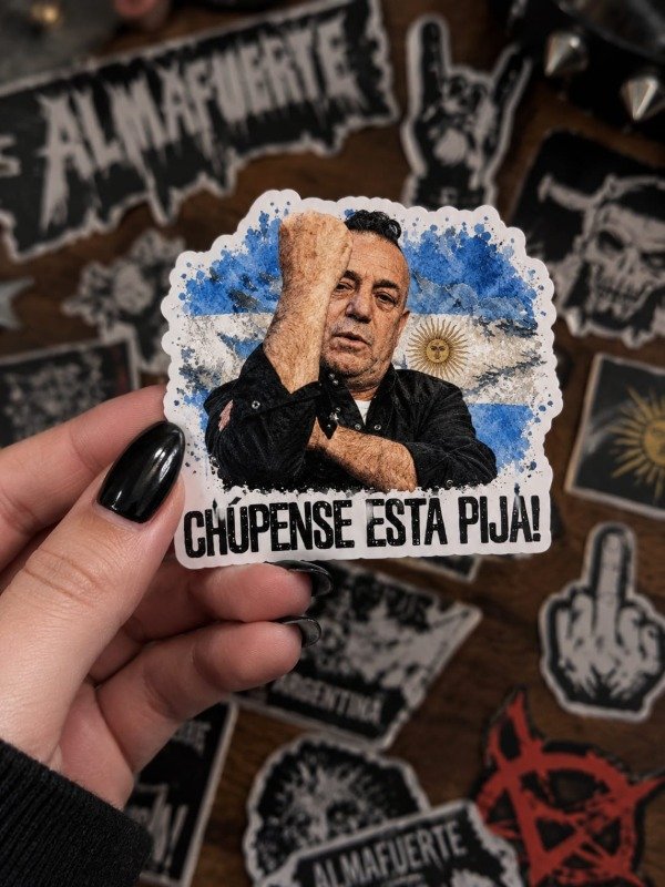 Producto - Sticker Ricardo Iorio // Chupense esta pij#