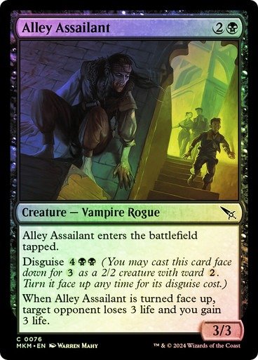 Producto - Alley Assailant Foil  Ravnica: Murders at Karlov Manor