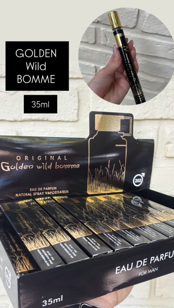 Producto - Perfume GOLDEN WILD BOMME