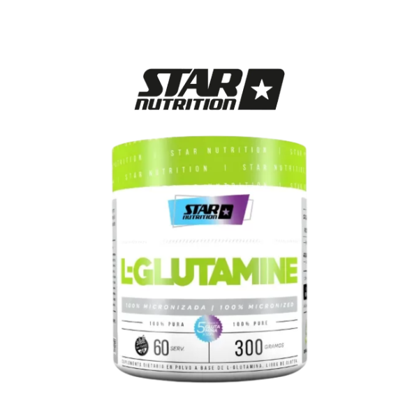 Producto - Glutamina Suplemento En Polvo 300 Gr. Star Nutrition