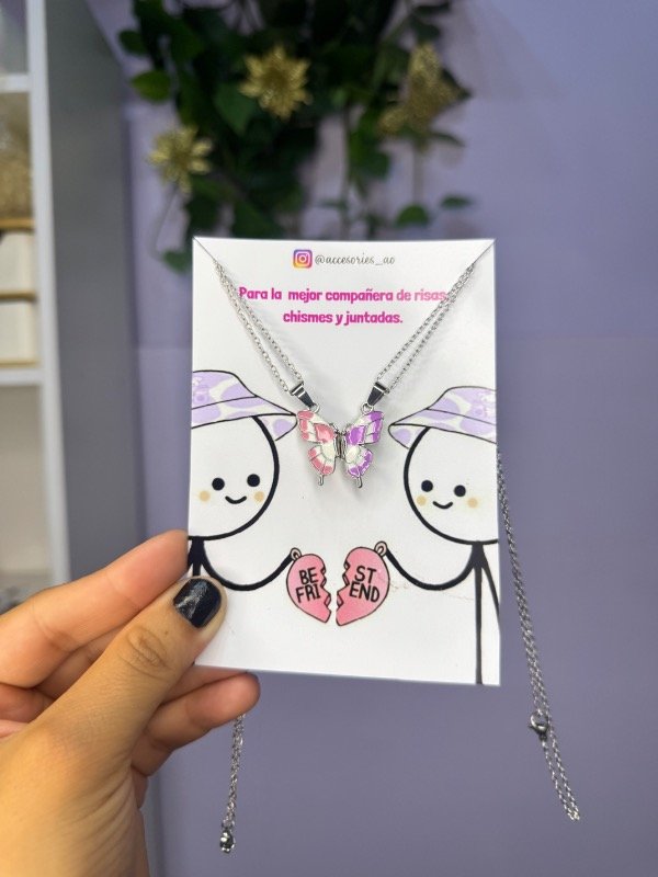 Producto - Collares mariposas PAR