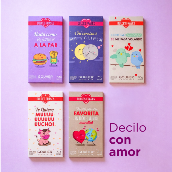 Producto - Tableta frases x70gr