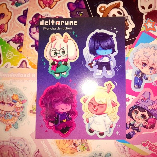 Producto - Plancha Deltarune