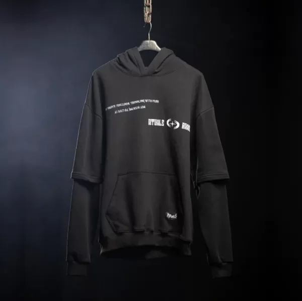 Producto - Buzo Hoodie Doble Manga Drown Rituals - 1