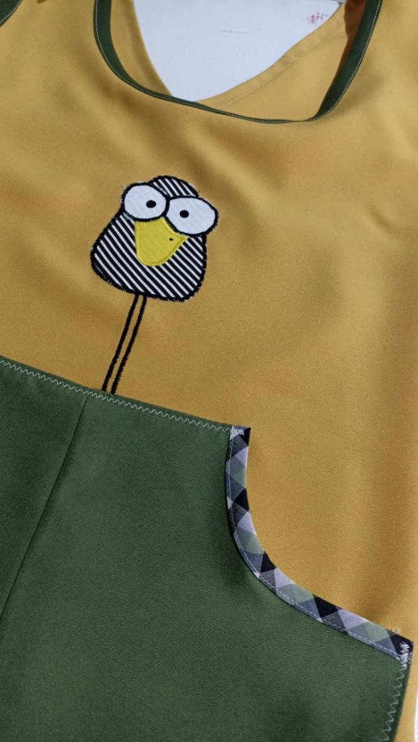 Producto - Guardapolvo Pájaro Rayado
