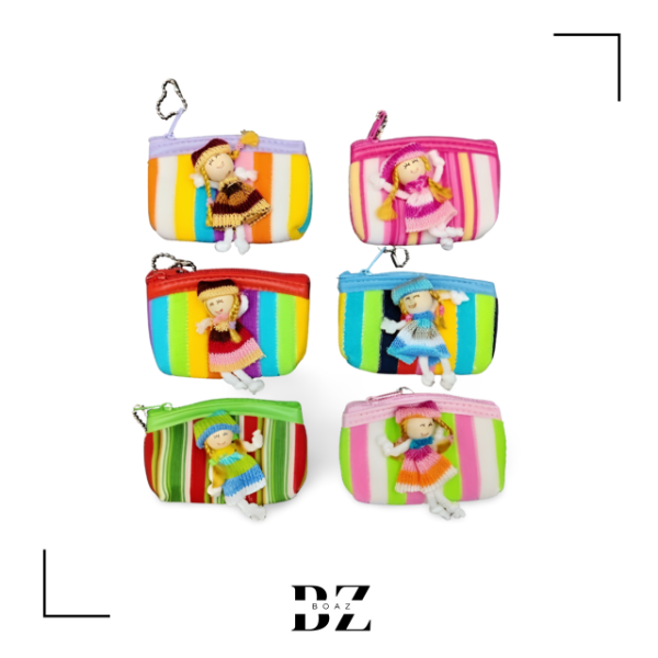 Producto - MONEDEROS X 12 PCS MUÑECA 790-16