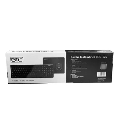 Producto - Combo teclado , mouse y pad GTC standart - 1