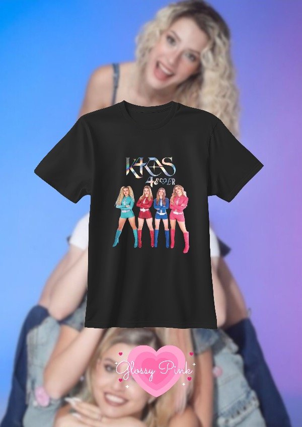 Producto - Remera K4OS TOUR - VINILO TEXTIL HOLOGRAFICO