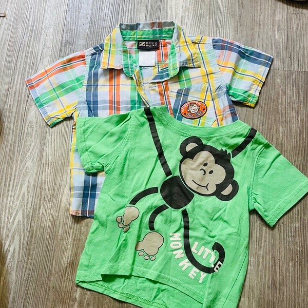 Producto - Camisa y Remera Monito 18M