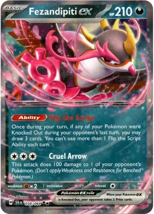 Producto - Fezandipiti ex - 038/064 - Shrouded Fable - Holo