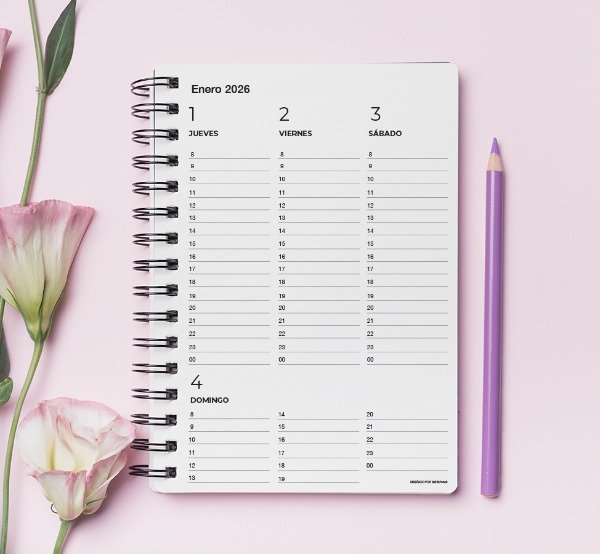 Producto - Agenda 2026 - 3 DIAS X HOJA .PDF Imprimible