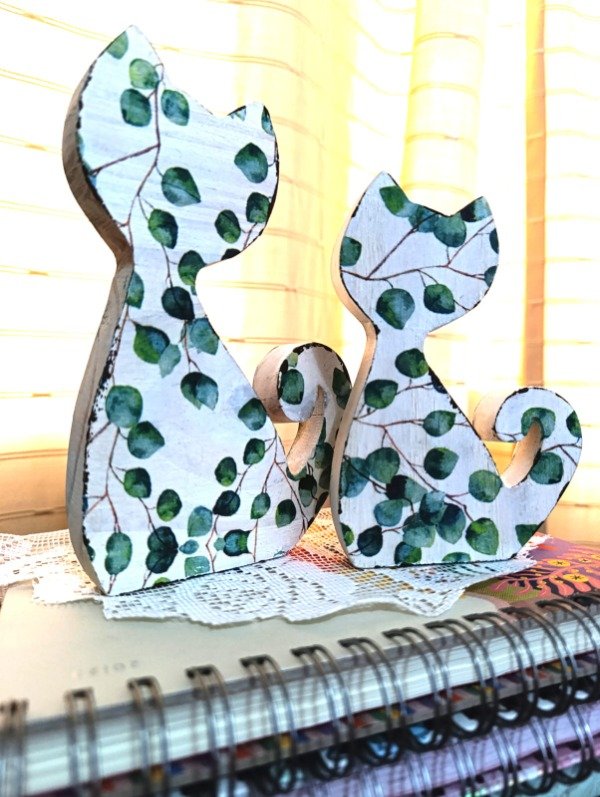Producto - GATITOS EN MADERA 3 - 2