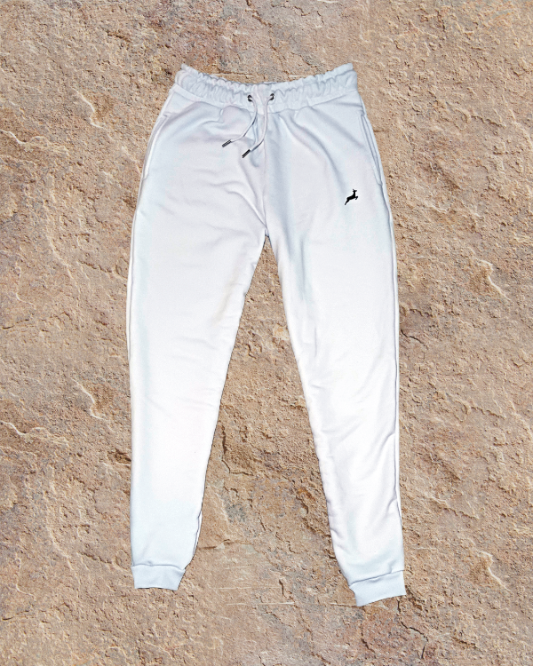 Producto - Pantalón Liso Algodón con Puño - Color Blanco