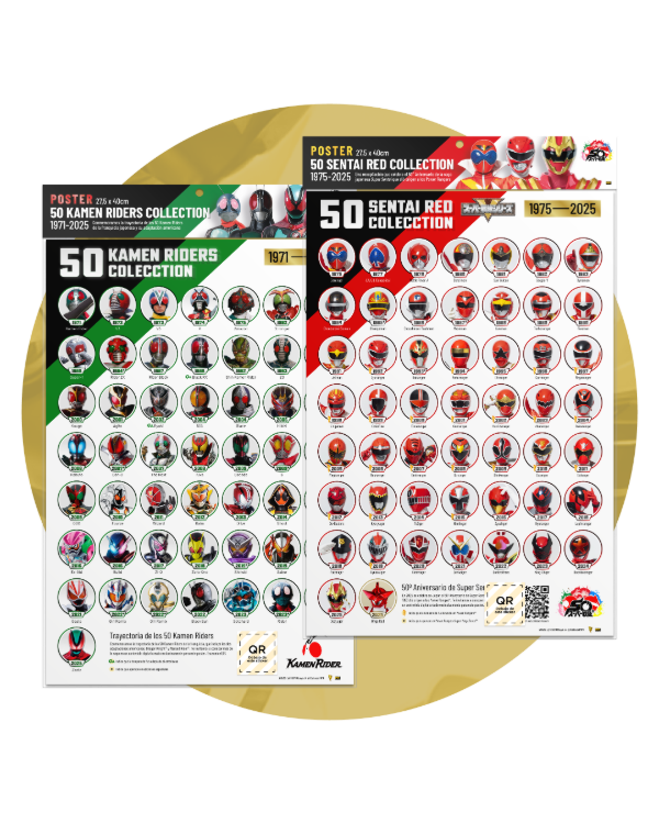 Producto - Combo x2 Posters Super Sentai + Kamen Rider - 0