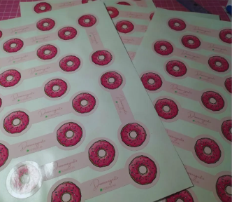 Producto - Stickers Personalizados para tu emprendimiento. (Plancha A4) - 7
