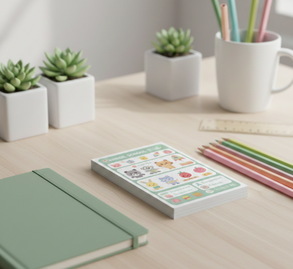 Producto - Kit Etiquetas Escolares Personalizadas + Tablas de Multiplicar 2026 Digital