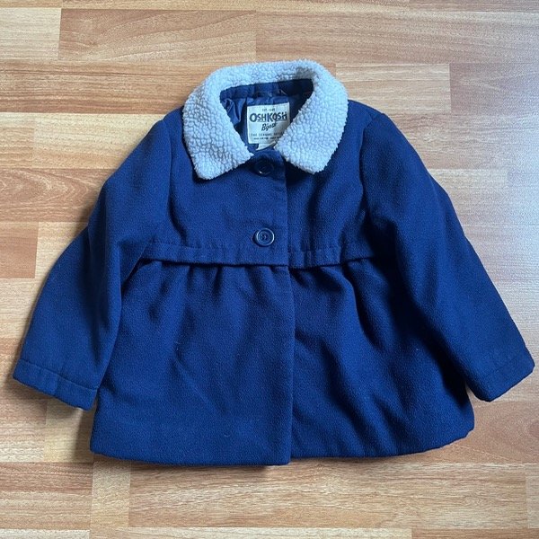 Producto - Tapado OshKosh Paño AZul 2A