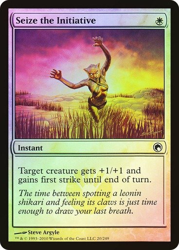 Producto - Seize the Initiative Foil  Scars of Mirrodin