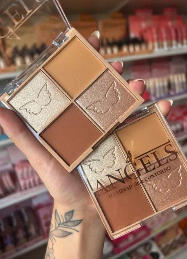 Producto - PALETA DE CONTORNO+ILUMINADOR 4 ANGELS