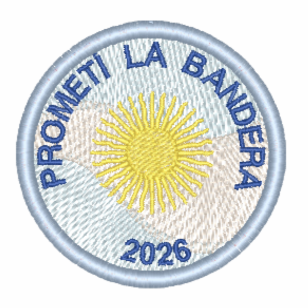 Producto - Matriz de Bordado - Promesas a la Bandera 2026 - Modelo 1 - Estilo ITH - 2